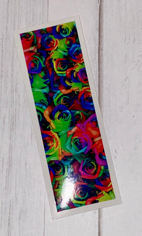 Rainbow Roses Pen Wrap
