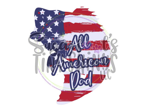 All American Dad - Waterslides - Sugarfoot's Tiny Shinys, LLC