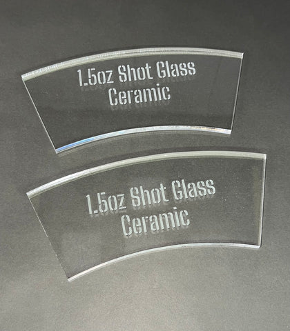 Shot Glass Acrylic Wrap Template