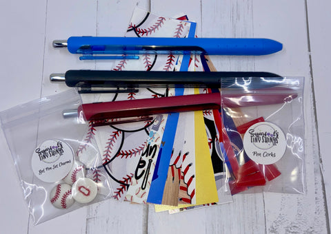 Pen Set - Baseball