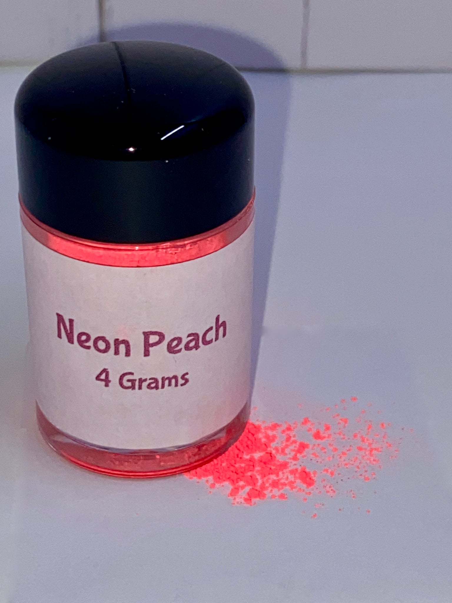 Neon Peach - Mica