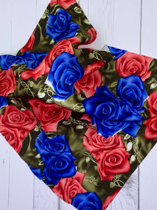 Red & Blue Roses