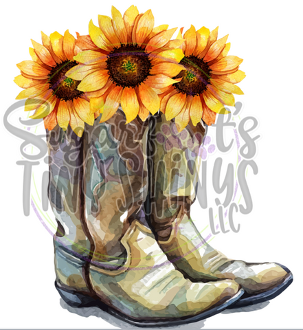 Sunflower Boots - Waterslides
