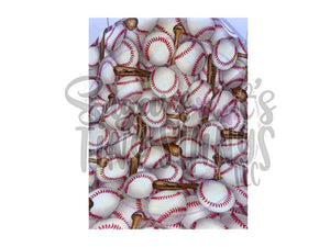 Baseballs & Balls Fabric - Sugarfoot's Tiny Shinys, LLC