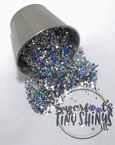 Chromatic Silver Holo - Sugarfoot's Tiny Shinys, LLC