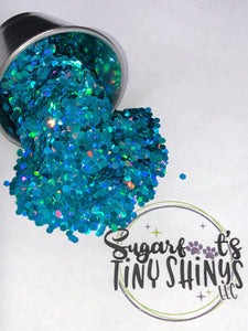 Chunky Blue - Sugarfoot's Tiny Shinys, LLC