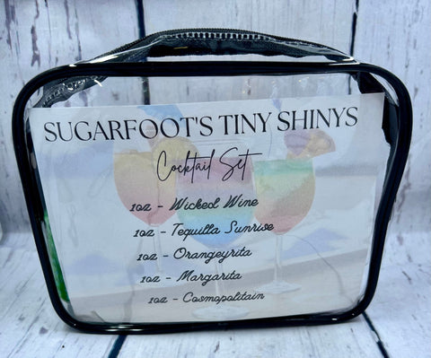 Cocktails Set - Sugarfoot's Tiny Shinys, LLC