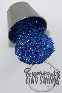 Deep Blue Holo - Sugarfoot's Tiny Shinys, LLC