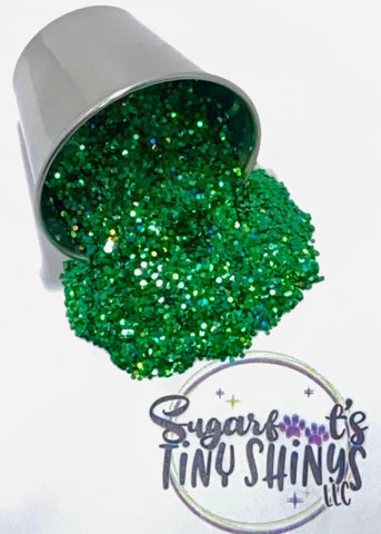 Deep Green Holo - Sugarfoot's Tiny Shinys, LLC