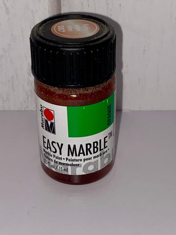 Easy Marble - Copper - Sugarfoot's Tiny Shinys, LLC