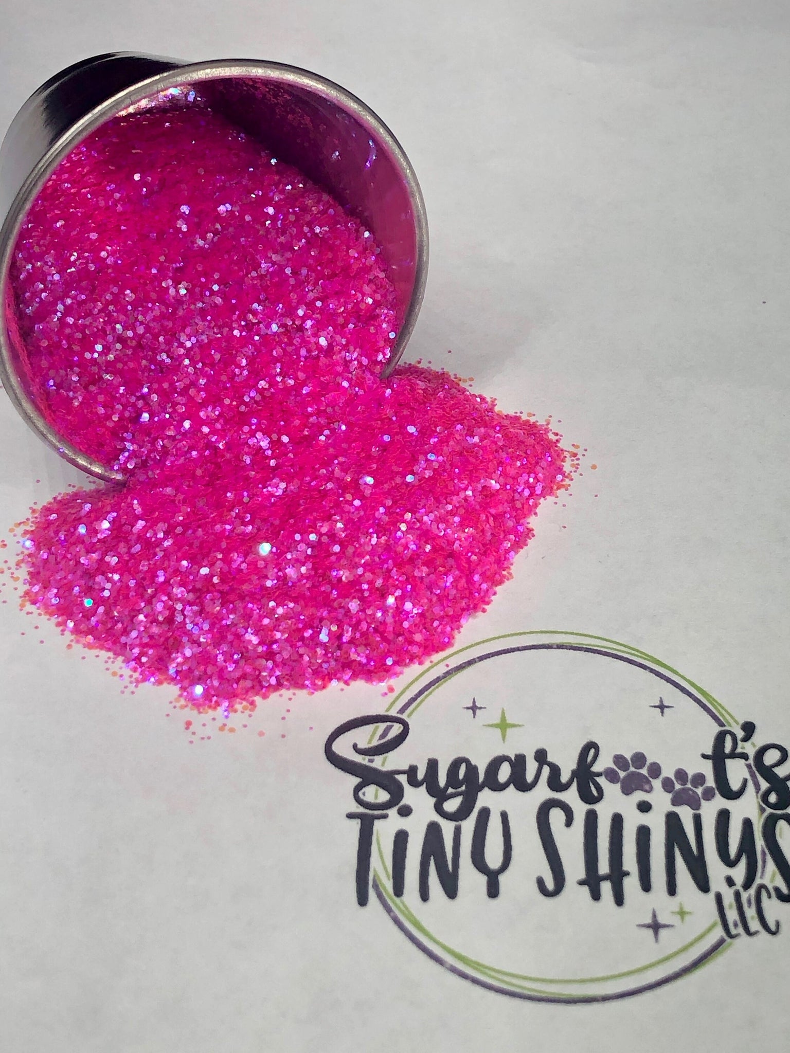 Pink Rage (polyester glitter, plastic glitter, glitter, embellishments, crafts, scrapbooking, tumblers, nail art)