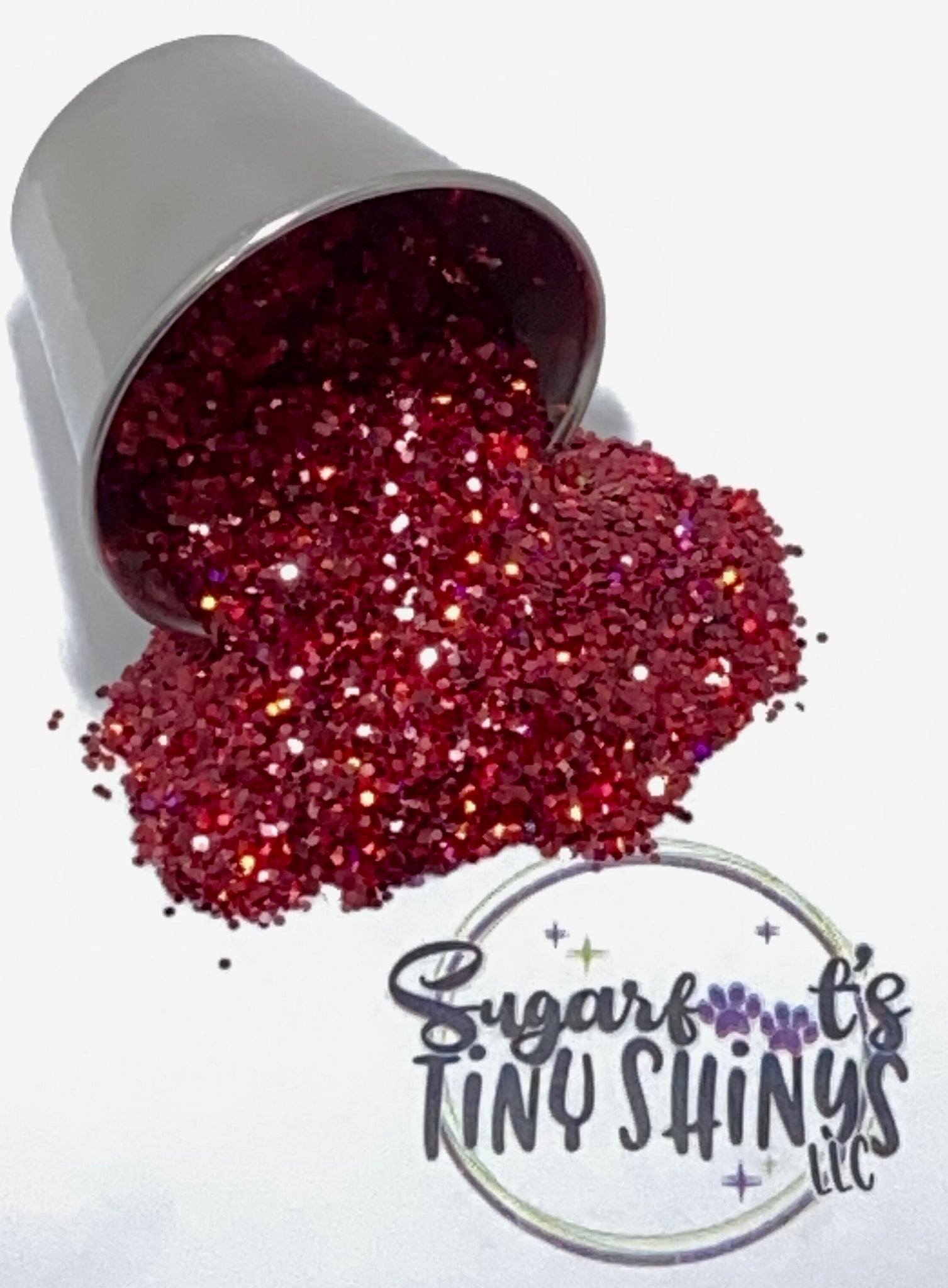 Medium Poison Apple - Holographic (polyester glitter, plastic glitter, glitter, embellishments, craft, scrapbooking, tumblers, nail art)